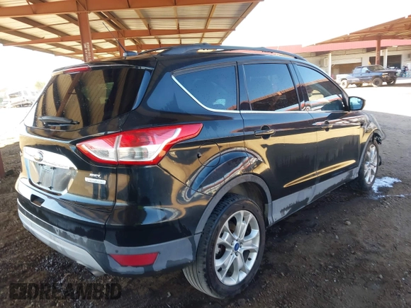 2013 Ford Escape SEL with VIN 1FMCU0H98DUD70174, listed as a IAAI auction lot 41675596 with 1 mi miles. Bid and sale history available at carsss.com. Image 4.