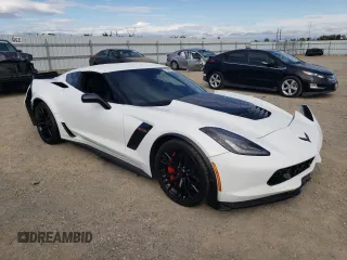 2016 Chevrolet Corvette Z06 2LZ with VIN 1G1YS2D63G5600718, listed as a Copart auction lot 76075824 with 19,529 mi miles and Salvage Title. Bid and sale history available at carsss.com. Image 4.