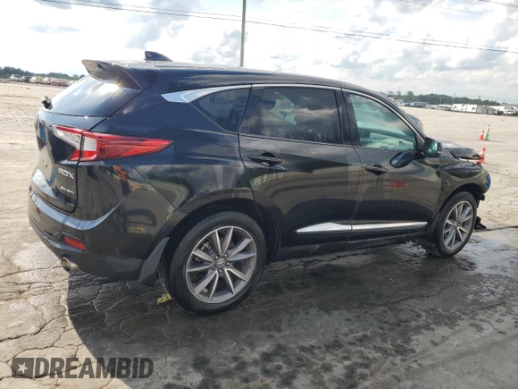 2020 Acura RDX Technology with VIN 5J8TC2H55LL040904, listed as a Copart auction lot 58969625 with 64,388 mi miles and Salvage title. Bid and sale history available at DreamBid. Image 3.