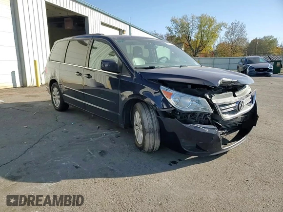 2014 Volkswagen Routan SE with VIN 2C4RVABG7ER134462, listed as a Copart auction lot 76492444 with 93,373 mi miles and Salvage title. Bid and sale history available at DreamBid. Image 15.