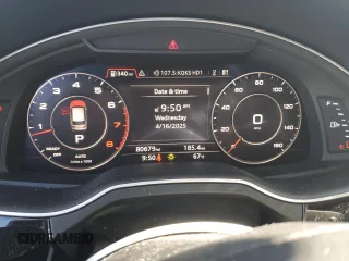 2019 Audi Q7 Premium Plus with VIN WA1LAAF79KD003621, listed as a Copart auction lot 51954365 with 80,679 mi miles and Salvage Title. Bid and sale history available at carsss.com. Image 9.