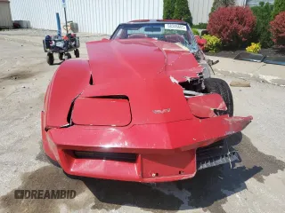 1982 Chevrolet Corvette z VIN 1G1AY8784C5122853, wystawiony jako Copart lot #58346605 z przebiegiem 69 994 mil mil oraz Szkoda całkowita • Salvage title. Historia ofert i sprzedaży dostępna na DreamBid. Obrazek 5.