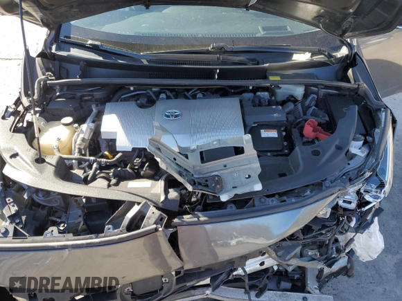 2017 Toyota Prius Plus with VIN JTDKARFP4H3064941, listed as a Copart auction lot 52567955 with 80,916 mi miles and Salvage Title. Bid and sale history available at DreamBid. Image 13.