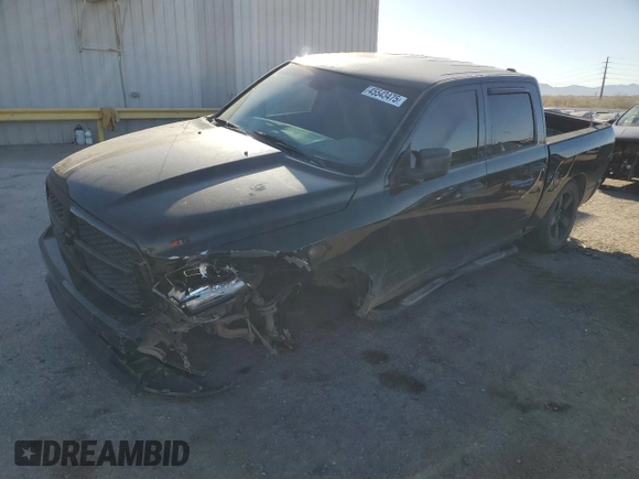 2014 Ram 1500 Express with VIN 1C6RR7KT9ES432084, listed as a Copart auction lot 45543475 with 146,655 mi miles and Salvage Title. Bid and sale history available at carsss.com. Image 1.