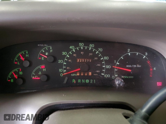 2000 Ford F-250 XL с VIN 1FTNW21F8YEA58200, выставлен на аукционе Copart как лот 49684055 с пробегом 225 239 миль миль и Чистый • Clean title. История ставок и продаж доступна на DreamBid. Изображение 9.