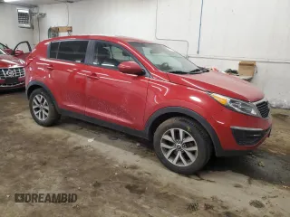 2014 Kia Sportage LX with VIN KNDPB3AC0E7623541, listed as a Copart auction lot 47541685 with 124,998 mi miles and Salvage Title. Bid and sale history available at carsss.com. Image 4.