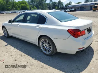 2011 BMW 7 Series 750Li with VIN WBAKB8C51BCY64594, listed as a Copart auction lot 61916875 with 105,499 mi miles and Clean title. Bid and sale history available at DreamBid. Image 2.