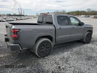 2022 Nissan Frontier SV with VIN 1N6ED1EK6NN633510, listed as a Copart auction lot 48550925 with 123,304 mi miles and Salvage title. Bid and sale history available at DreamBid. Image 3.