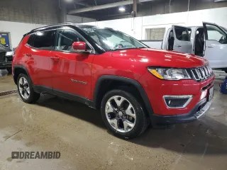 2021 Jeep Compass Limited with VIN 3C4NJDCB9MT599965, listed as a Copart auction lot 49705175 with 65,182 mi miles and Salvage Title. Bid and sale history available at carsss.com. Image 4.