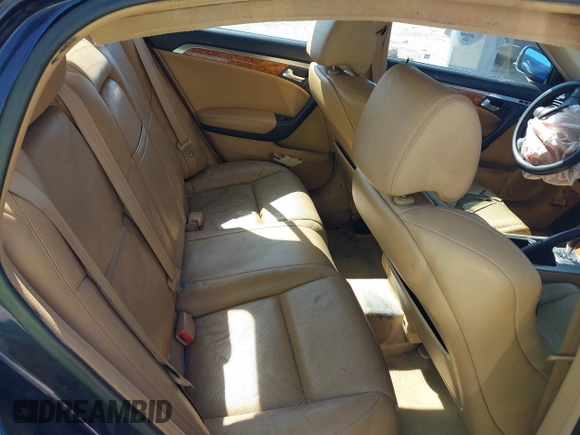 2004 Acura TL with VIN 19UUA66254A034396, listed as a IAAI auction lot 41989443 with 217,295 mi miles. Bid and sale history available at carsss.com. Image 8.