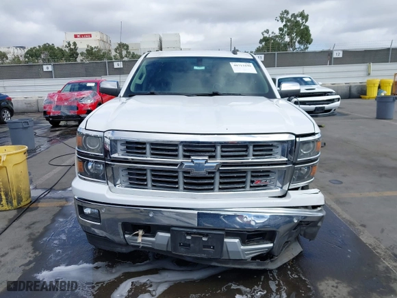 2015 Chevrolet Silverado 1500 LTZ with VIN 3GCUKSEC8FG164515, listed as a IAAI auction lot 40711690 with 91,440 mi miles. Bid and sale history available at carsss.com. Image 12.
