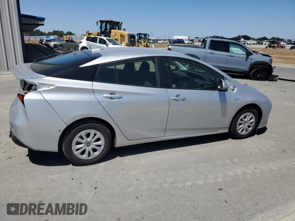 2020 Toyota Prius L Eco with VIN JTDKARFUXL3120671, listed as a Copart auction lot 57913335 with 67,933 mi miles and Salvage title. Bid and sale history available at DreamBid. Image 3.