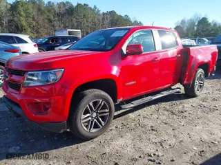 2019 Chevrolet Colorado 4WD Work Truck with VIN 1GCGTBEN2K1115458, listed as a IAAI auction lot 41160399 with 127,431 mi miles. Bid and sale history available at carsss.com. Image 2.