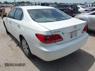 2005 Lexus ES 350 with VIN JTHBA30G055131491, listed as a IAAI auction lot 42534063 with 115,352 mi miles and . Bid and sale history available at DreamBid. Image 3.