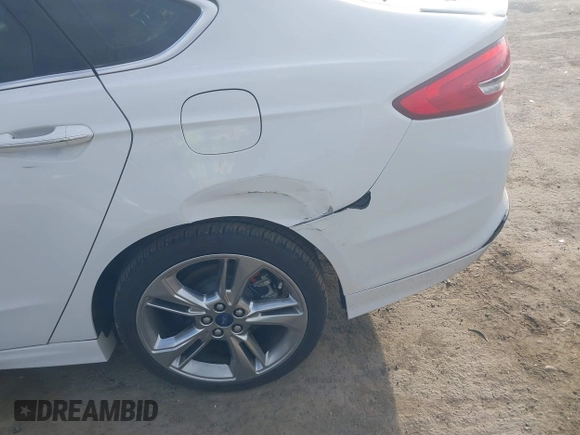 2017 Ford Fusion Sport with VIN 3FA6P0VP0HR153877, listed as a IAAI auction lot 41901051 with 100,799 mi miles. Bid and sale history available at carsss.com. Image 6.