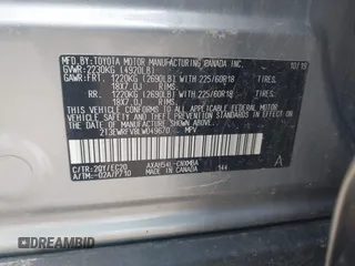 2020 Toyota RAV4 Hybrid XSE с VIN 2T3EWRFV8LW049670, выставлен на аукционе IAAI как лот 42432158 с пробегом 144 118 миль миль и . История ставок и продаж доступна на DreamBid. Изображение 9.