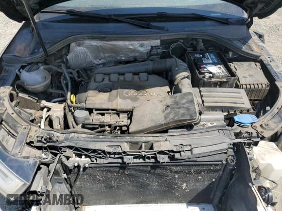 2015 Audi Q3 Premium Plus with VIN WA1EFCFS3FR013984, listed as a Copart auction lot 58785965 with 172,930 mi miles and Salvage title. Bid and sale history available at DreamBid. Image 11.