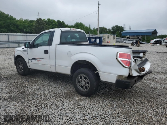 2014 Ford F-150 XL with VIN 1FTMF1CM4EKF93944, listed as a Copart auction lot 56113445 with 153,263 mi miles and Salvage title. Bid and sale history available at DreamBid. Image 2.