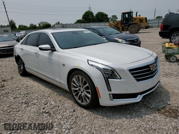 2017 Cadillac CT6 Premium Luxury AWD with VIN 1G6KF5RS4HU140696, listed as a Copart auction lot 59278895 with 131,703 mi miles and Salvage title. Bid and sale history available at DreamBid. Image 4.