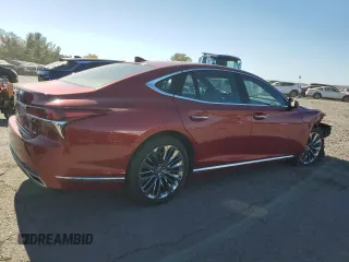 2018 Lexus LS with VIN JTHC51FF8J5003277, listed as a Copart auction lot 77410384 with 36,068 mi miles and Salvage Title. Bid and sale history available at carsss.com. Image 3.