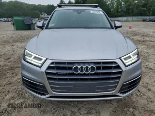 2018 Audi Q5 Premium Plus with VIN WA1BNAFYXJ2150534, listed as a Copart auction lot 59763445 with 47,983 mi miles and Salvage title. Bid and sale history available at DreamBid. Image 5.