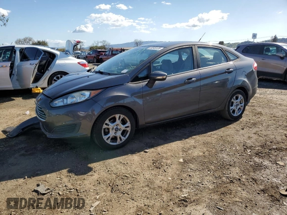 2015 Ford Fiesta SE with VIN 3FADP4BJ5FM136369, listed as a Copart auction lot 49549135 with 115,758 mi miles and Salvage Title. Bid and sale history available at carsss.com. Image 1.
