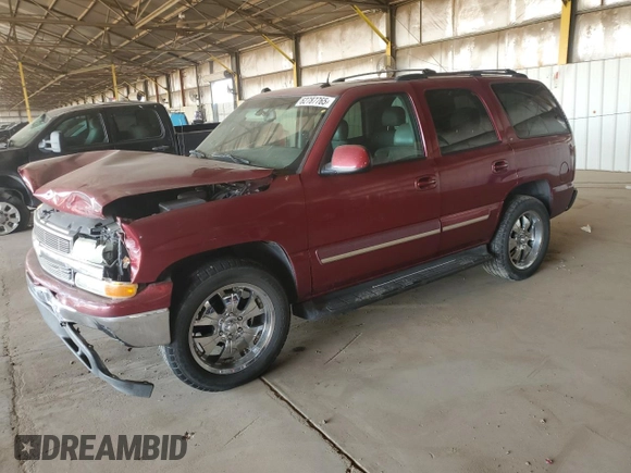2004 Chevrolet Tahoe LT with VIN 1GNEC13Z84R222839, listed as a Copart auction lot 62787765 with 171,066 mi miles and Salvage title. Bid and sale history available at DreamBid. Image 1.