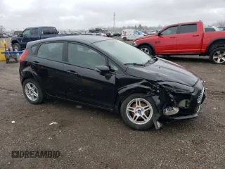 2017 Ford Fiesta SE with VIN 3FADP4EJXHM129934, listed as a Copart auction lot 52249255 with 85,203 mi miles and Salvage Title. Bid and sale history available at carsss.com. Image 4.