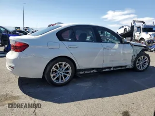 2017 BMW 3 Series 320i with VIN WBA8E1G33HNU17585, listed as a Copart auction lot 47056935 with 87,050 mi miles and Salvage Title. Bid and sale history available at carsss.com. Image 3.