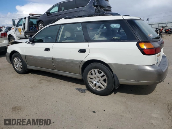 2001 Subaru Legacy Outback with VIN 4S3BH665217678037, listed as a Copart auction lot 49513005 with 193,477 mi miles and Salvage title. Bid and sale history available at DreamBid. Image 2.