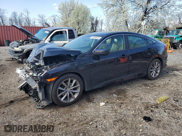 2018 Honda Civic Sedan LX with VIN 19XFC2F59JE209567, listed as a Copart auction lot 51048675 with 200,540 mi miles and Salvage Title. Bid and sale history available at carsss.com. Image 1.