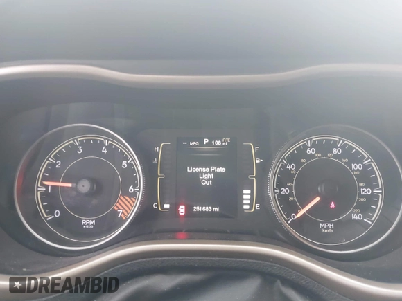 2014 Jeep Cherokee Latitude with VIN 1C4PJMCB8EW166853, listed as a IAAI auction lot 41579386 with 251,683 mi miles and . Bid and sale history available at DreamBid. Image 7.