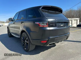 2021 Land Rover Range Rover Sport HST with VIN SALWS2RU1MA791038, listed as a Copart auction lot 52868485 with 126,857 mi miles and Clean Title. Bid and sale history available at carsss.com. Image 2.