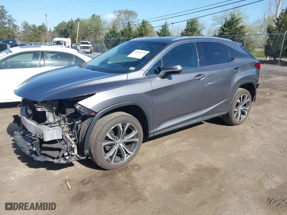 2017 Lexus RX with VIN 2T2BZMCA5HC073937, listed as a IAAI auction lot 41966039 with 63,744 mi miles. Bid and sale history available at carsss.com. Image 2.