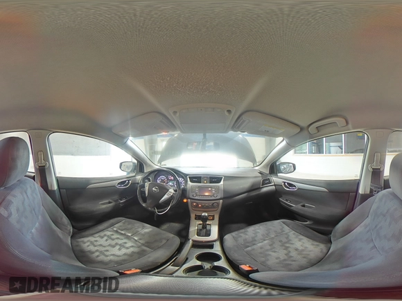 2013 Nissan Sentra FE+ S with VIN 3N1AB7AP5DL657102, listed as a Copart auction lot 54579015 with 122,419 mi miles and Salvage Title. Bid and sale history available at DreamBid. Image 14.