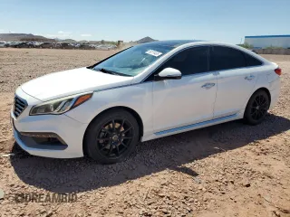 2015 Hyundai Sonata Sport z VIN 5NPE34AB3FH169316, wystawiony jako Copart lot #59274465 z przebiegiem 185 629 mil mil oraz Czysty tytuł • Clean title. Historia ofert i sprzedaży dostępna na DreamBid. Obrazek 1.
