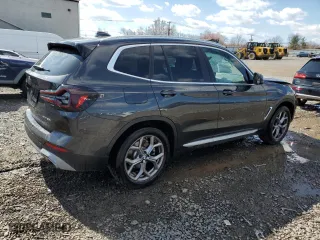 2024 BMW X3 xDrive30i with VIN 5UX53DP08R9U90821, listed as a Copart auction lot 50170815 with 16,509 mi miles and Salvage Title. Bid and sale history available at carsss.com. Image 3.