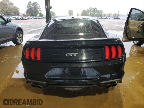 2019 Ford Mustang GT z VIN 1FA6P8CF9K5146803, wystawiony jako Copart lot #50884755 z przebiegiem 79 441 mil mil oraz Szkoda całkowita • Salvage title. Historia ofert i sprzedaży dostępna na DreamBid. Obrazek 6.