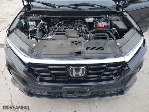 2024 Honda CR-V EX-L with VIN 7FARS4H79RE003220, listed as a Copart auction lot 50511635 with 10,579 mi miles and Salvage Title. Bid and sale history available at carsss.com. Image 12.