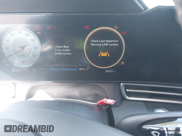 2023 Hyundai Elantra SEL with VIN 5NPLS4AG1PH092789, listed as a IAAI auction lot 41739086 with 26,231 mi miles and . Bid and sale history available at DreamBid. Image 7.
