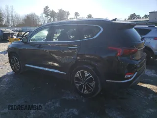 2020 Hyundai Santa Fe SEL with VIN 5NMS3CAAXLH275078, listed as a Copart auction lot 42178595 with 49,491 mi miles and Salvage Title. Bid and sale history available at carsss.com. Image 2.