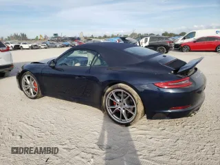 2017 Porsche 911 Carrera S with VIN WP0CB2A96HS154969, listed as a Copart auction lot 41140404 with 24,559 mi miles. Bid and sale history available at carsss.com. Image 2.