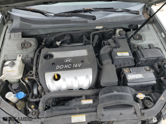 2007 Hyundai Sonata GLS with VIN 5NPET46C57H283675, listed as a Copart auction lot 51993995 with 129,268 mi miles and Salvage Title. Bid and sale history available at carsss.com. Image 11.
