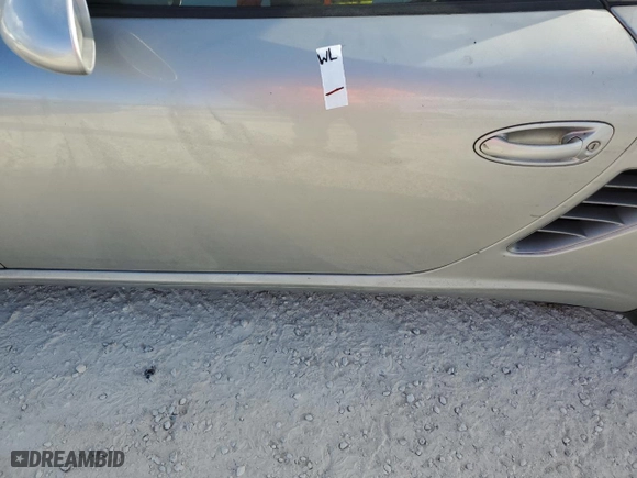 2007 Porsche Boxster with VIN WP0CA29867U711901, listed as a Copart auction lot 77470004 with 0 mi miles and Salvage Title. Bid and sale history available at carsss.com. Image 12.