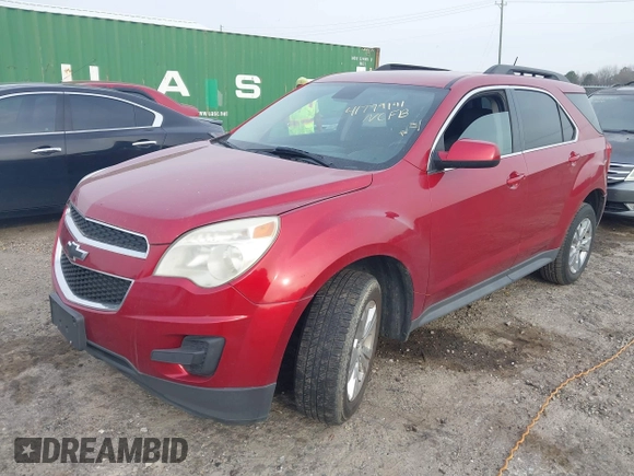 2015 Chevrolet Equinox LT with VIN 2GNALBEKXF6427131, listed as a IAAI auction lot 41779141 with 123,435 mi miles. Bid and sale history available at carsss.com. Image 2.