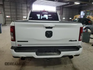 2022 Ram 1500 Big Horn with VIN 1C6SRFMT3NN391071, listed as a Copart auction lot 52592825 with 52,682 mi miles and Salvage title. Bid and sale history available at DreamBid. Image 6.