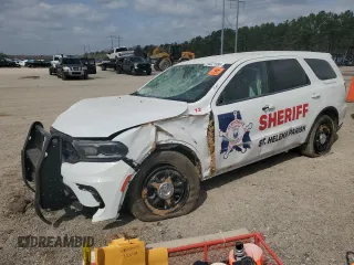 2022 Dodge Durango Pursuit with VIN 1C4SDJFT1NC208611, listed as a Copart auction lot 48221685 with 58,243 mi miles and Salvage title. Bid and sale history available at DreamBid. Image 1.