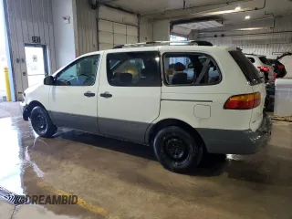 1999 Toyota Sienna LE with VIN 4T3ZF13C0XU110912, listed as a Copart auction lot 46736085 with 216,488 mi miles and Salvage Title. Bid and sale history available at carsss.com. Image 2.