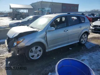 2008 Pontiac Vibe with VIN 5Y2SL65898Z416976, listed as a Copart auction lot 89093955 with 168,027 mi miles and Salvage Title. Bid and sale history available at carsss.com. Image 1.