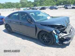 2023 Honda Civic Sport with VIN 2HGFE2F54PH505704, listed as a IAAI auction lot 42405845 with 19,801 mi miles and . Bid and sale history available at DreamBid. Image 1.